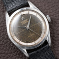Universal Genève Polerouter Micro-Rotor Tropical Black Crosshair Dial Ref. 204610 From 1960s