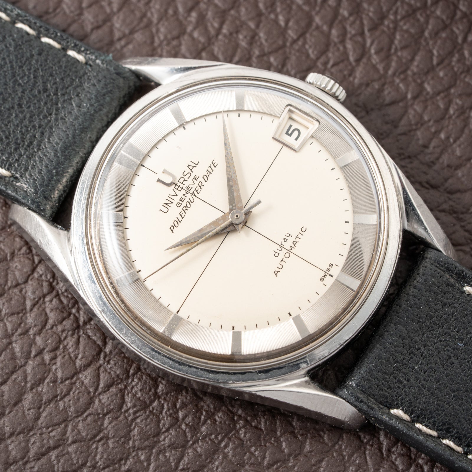 Universal Genève Polerouter Date Crosshair “Duray” Ref. 204610