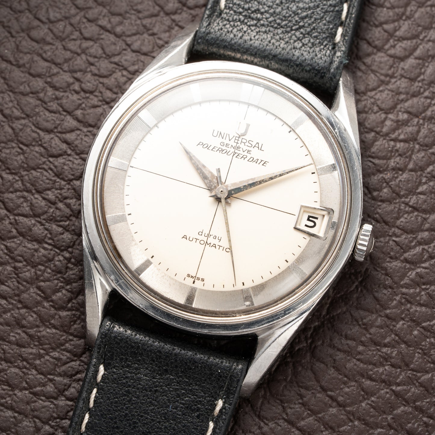 Universal Genève Polerouter Date Crosshair “Duray” Ref. 204610