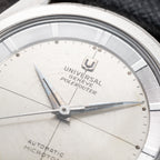Universal Genève Polerouter Microrotor Automatic Gérald Genta Design Ref. 20360-2 from 1950s