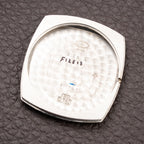 Vacheron Constantin Automatic Matt Black Sigma Dial Ultra-Thin  TV Case 18K White Gold Ref. 2196 from 1970s