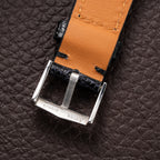 Vacheron Constantin Automatic Matt Black Sigma Dial Ultra-Thin  TV Case 18K White Gold Ref. 2196 from 1970s