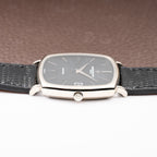 Vacheron Constantin Automatic Matt Black Sigma Dial Ultra-Thin  TV Case 18K White Gold Ref. 2196 from 1970s