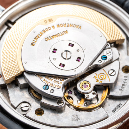 Vacheron Constantin Automatic Date 18k White Gold Ref 7397 with Cal K1072.1 from 1960s