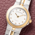 Vacheron Constantin Phidias Automatic Lady Diamond Dial Gold Steel Ref 12020 from 1990s