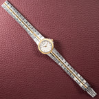 Vacheron Constantin Phidias Automatic Lady Diamond Dial Gold Steel Ref 12020 from 1990s