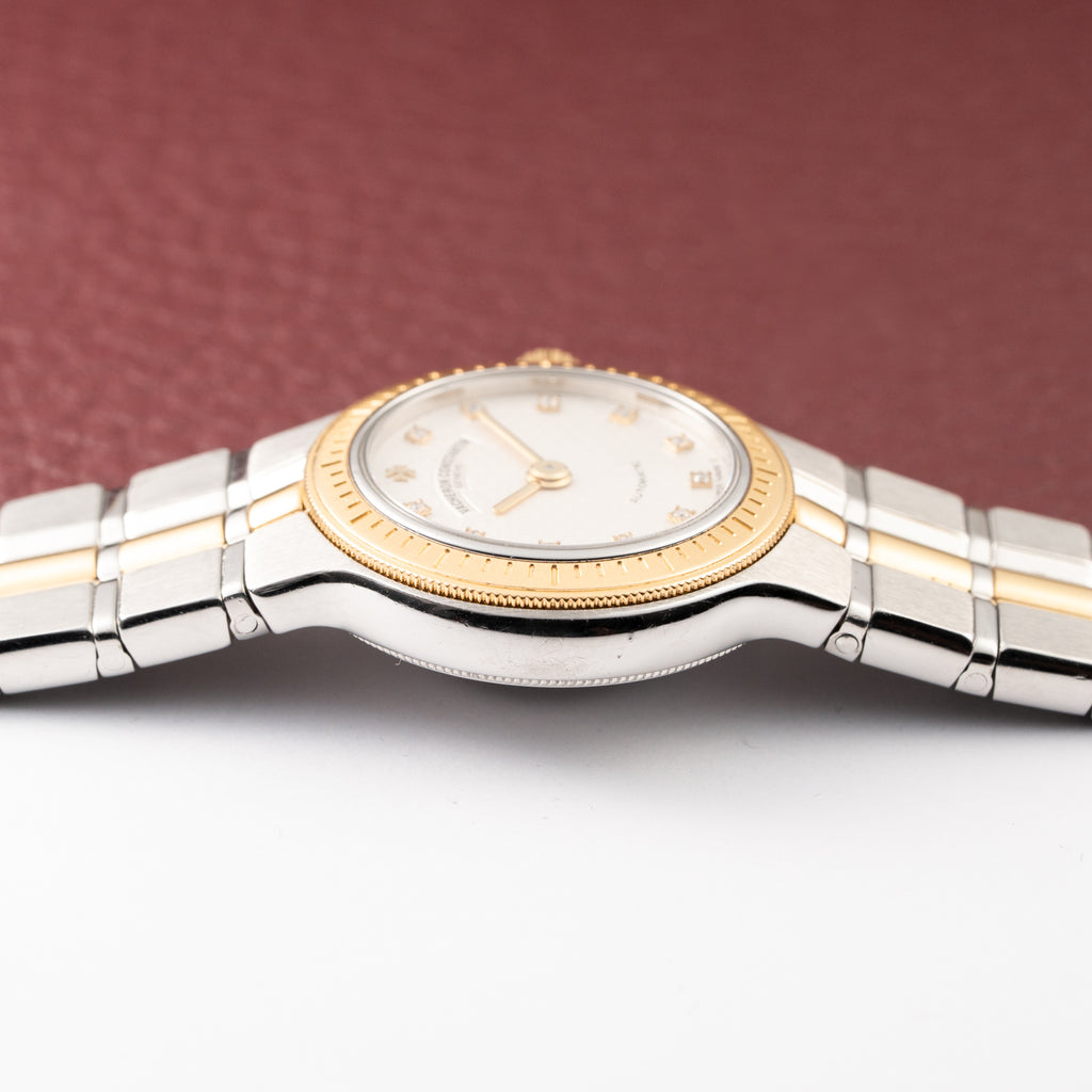Vacheron Constantin Phidias Automatic Lady Diamond Dial Gold Steel Ref 12020 from 1990s