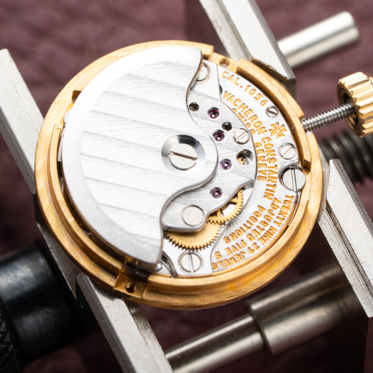Vacheron Constantin Phidias Automatic Lady Diamond Dial Gold Steel Ref 12020 from 1990s