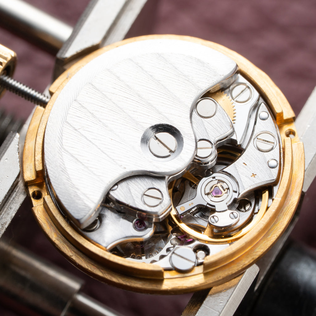 Vacheron Constantin Phidias Automatic Lady Diamond Dial Gold Steel Ref 12020 from 1990s