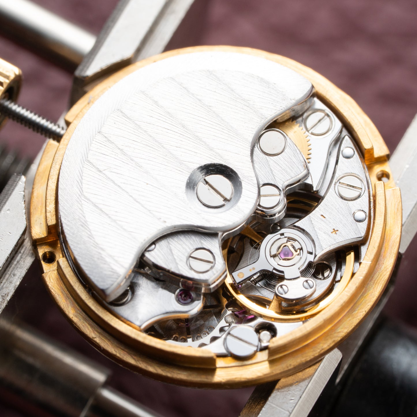 Vacheron Constantin Phidias Automatic Lady Diamond Dial Gold Steel Ref 12020 from 1990s