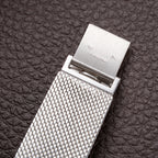 Vacheron Constantin Automatic Blue Ultra-Thin 18K White Gold Clous de Paris Hobnail with Papers Ref. 7416 from 1973