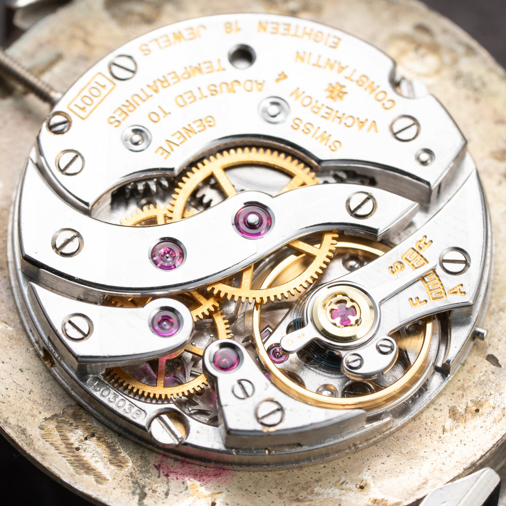 Vacheron Constantin Patrimony 18k Rosé Pink Gold Calibre 1001 Ref. 4667 from 1950s