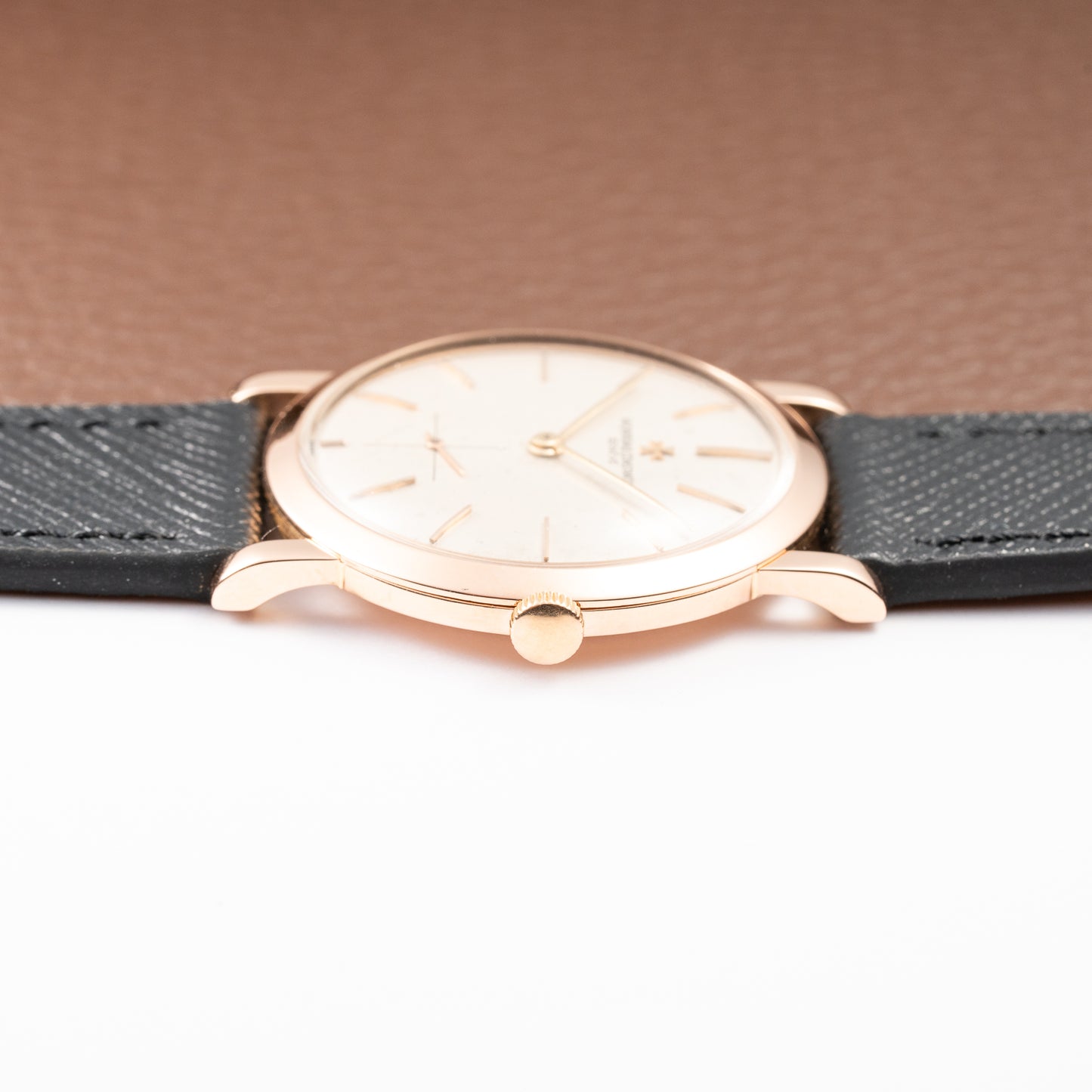 Vacheron Constantin Patrimony 18k Rosé Pink Gold Calibre 1001 Ref. 4667 from 1950s
