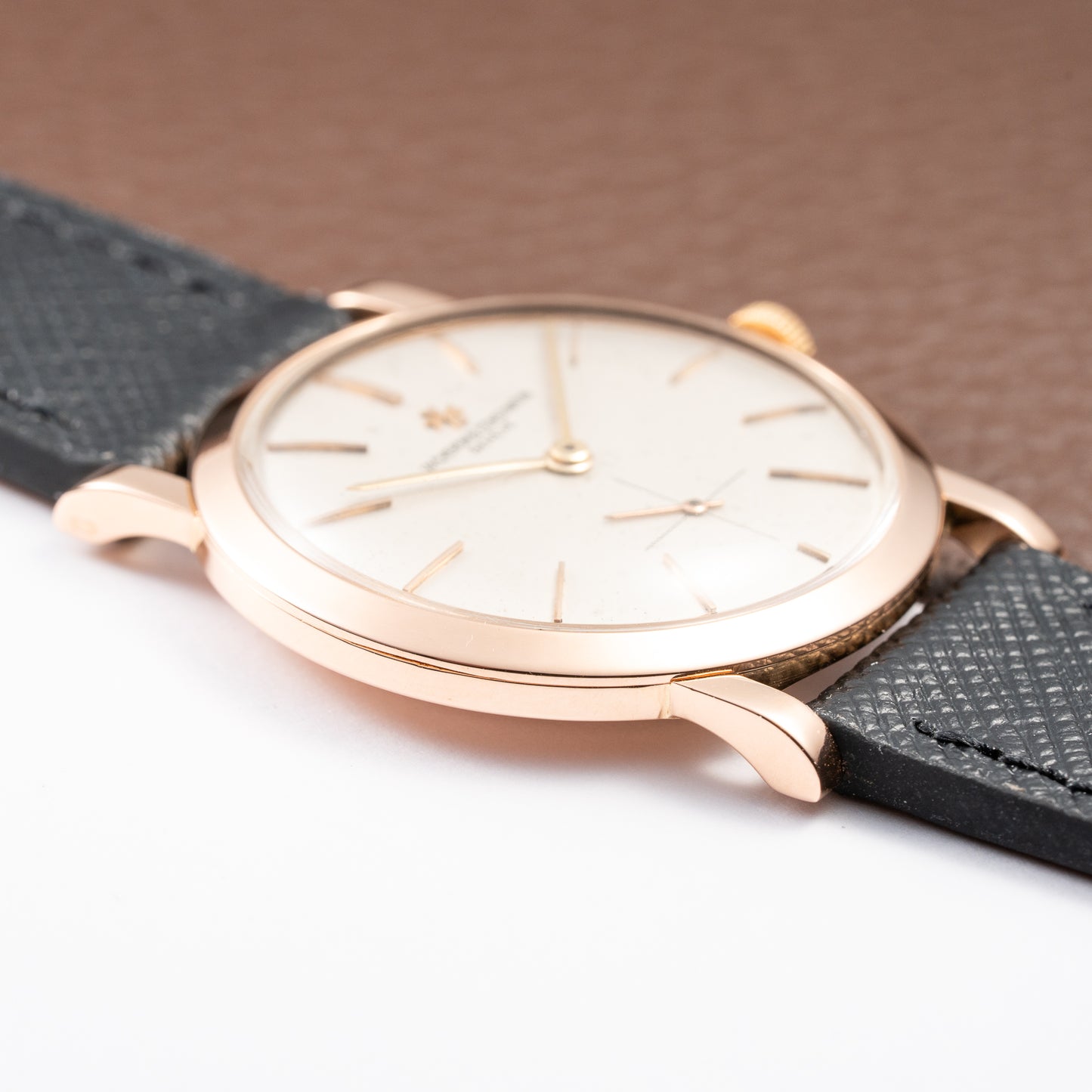 Vacheron Constantin Patrimony 18k Rosé Pink Gold Calibre 1001 Ref. 4667 from 1950s