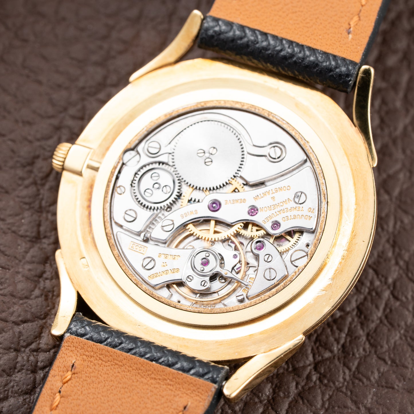 Vacheron Constantin Ultra-Thin Dress Watch Calibre 1003 18k Yellow Gold Ref. 4961 from 1960s