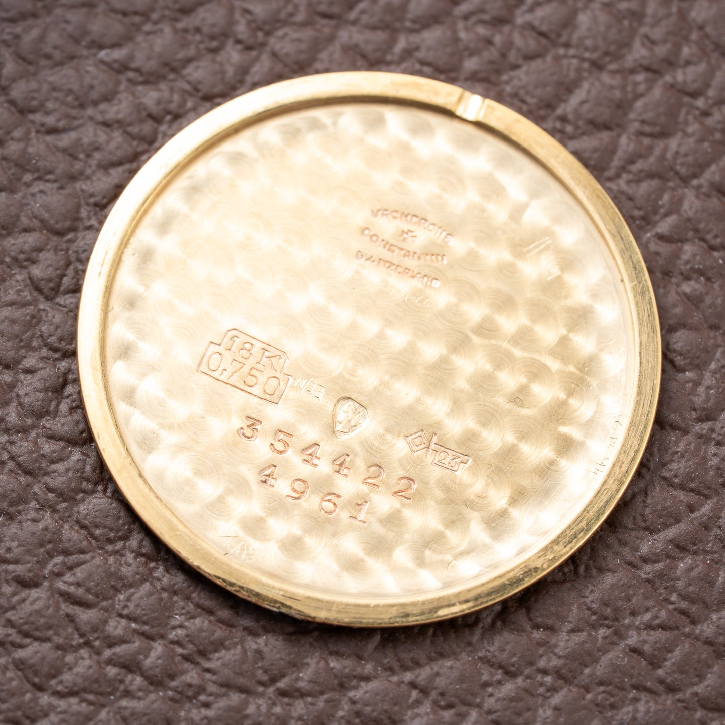 Vacheron Constantin Ultra-Thin Dress Watch Calibre 1003 18k Yellow Gold Ref. 4961 from 1960s