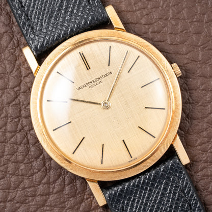 Vacheron Constantin Hermès Paris Ultra-Thin Dress Watch 18K Yellow Gold With Box & Papers Cal 1003 Ref. 6351