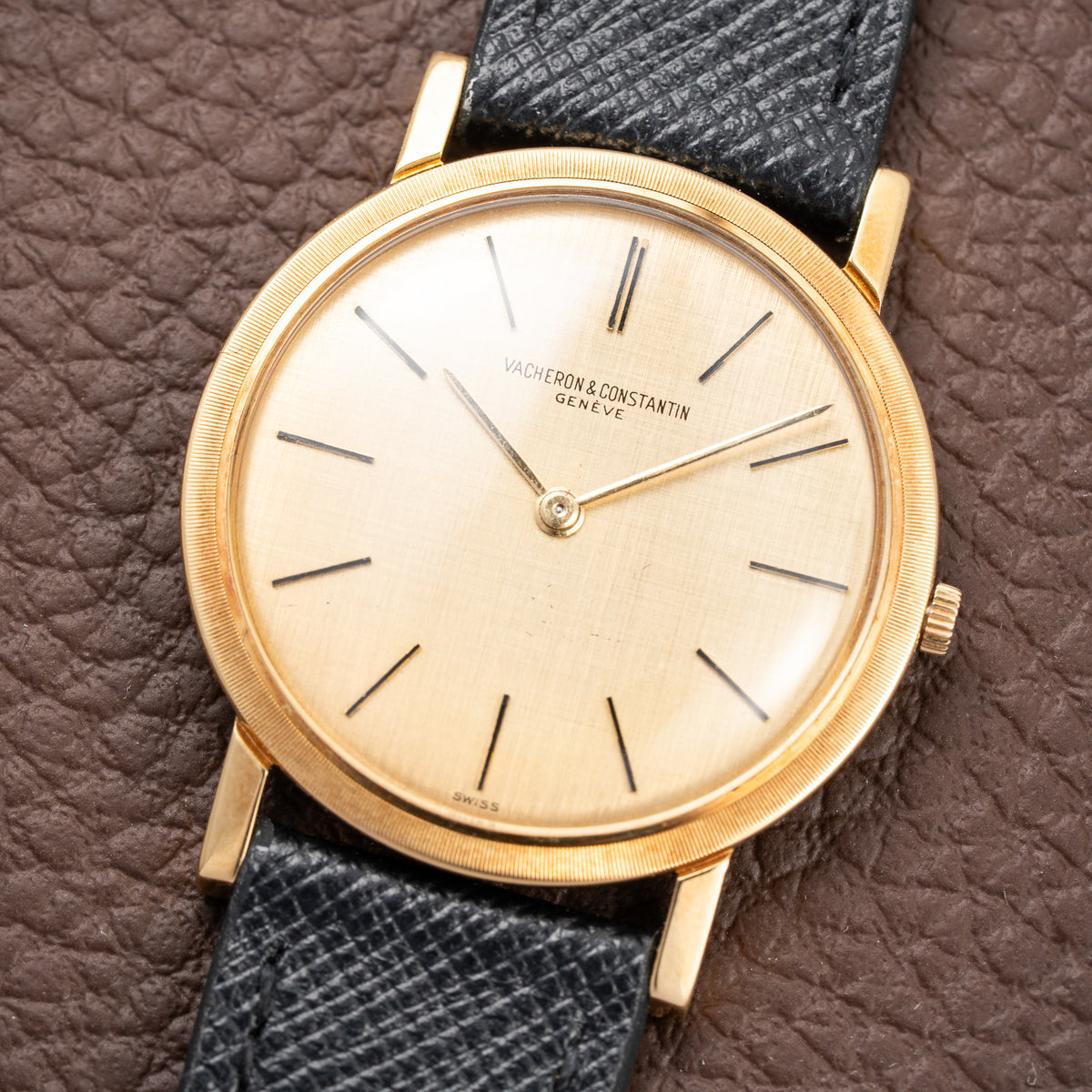 Vacheron Constantin Hermès Paris Ultra-Thin Dress Watch 18K Yellow Gold With Box & Papers Cal 1003 Ref. 6351