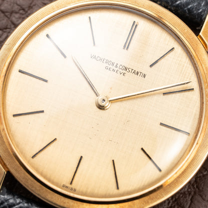 Vacheron Constantin Hermès Paris Ultra-Thin Dress Watch 18K Yellow Gold With Box & Papers Cal 1003 Ref. 6351