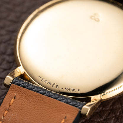 Vacheron Constantin Hermès Paris Ultra-Thin Dress Watch 18K Yellow Gold With Box & Papers Cal 1003 Ref. 6351