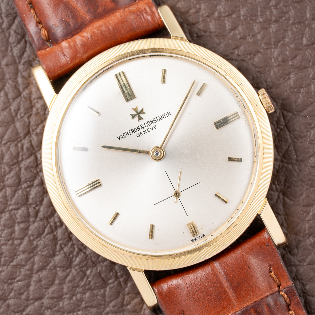Vacheron Constantin Patrimony Dress Watch Ultra Thin Small Seconds 18K Yellow Gold Ref. 6405 from 1960s