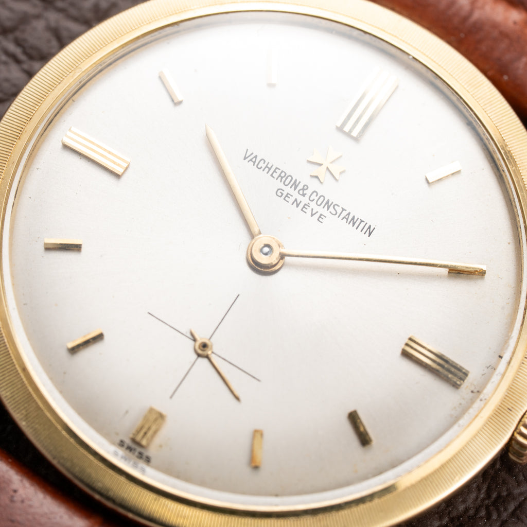 Vacheron Constantin Patrimony Dress Watch Ultra Thin Small Seconds 18K Yellow Gold Ref. 6405 from 1960s