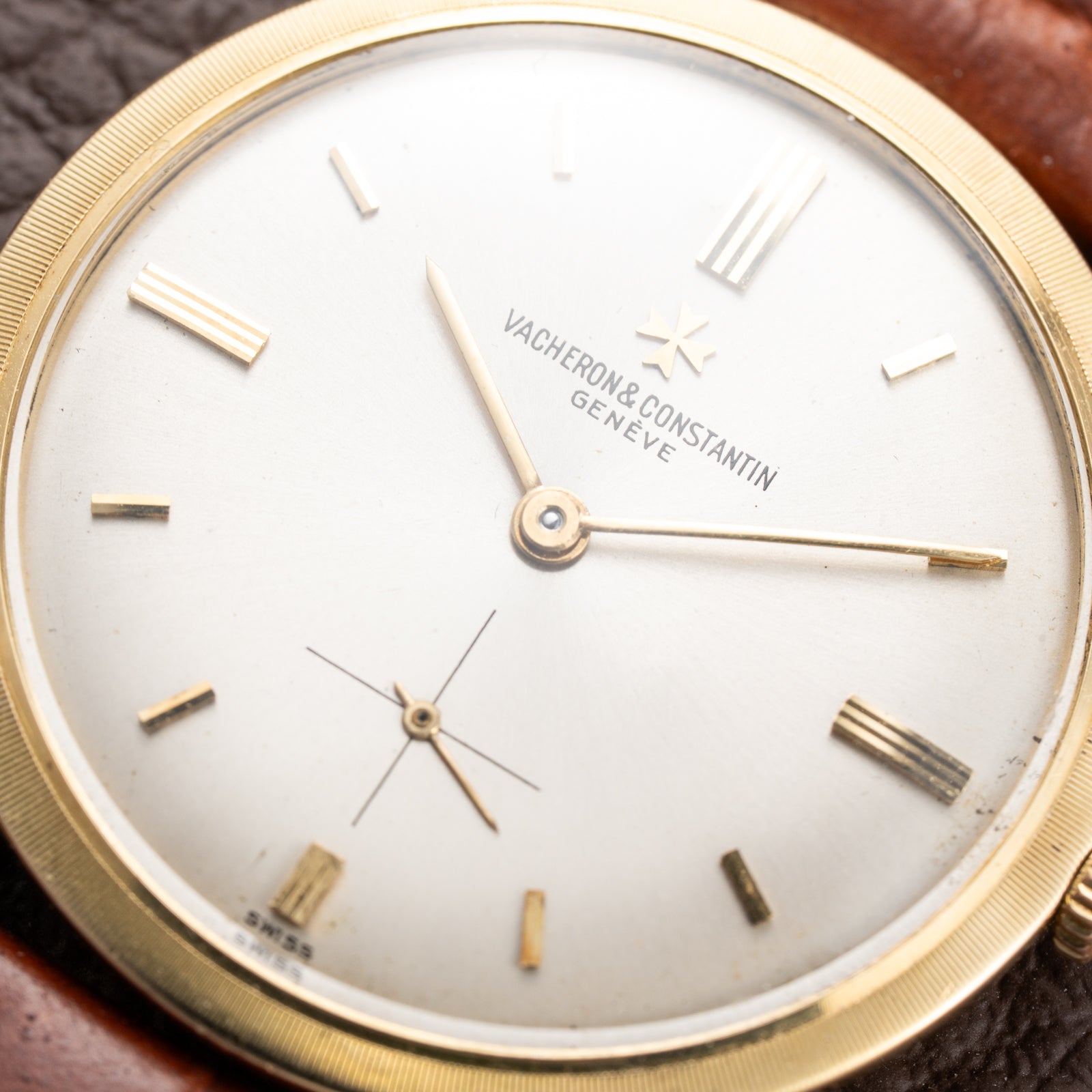 Vacheron Constantin Patrimony Dress Watch Ultra Thin Small Seconds 18K Yellow Gold Ref. 6405 from 1960s