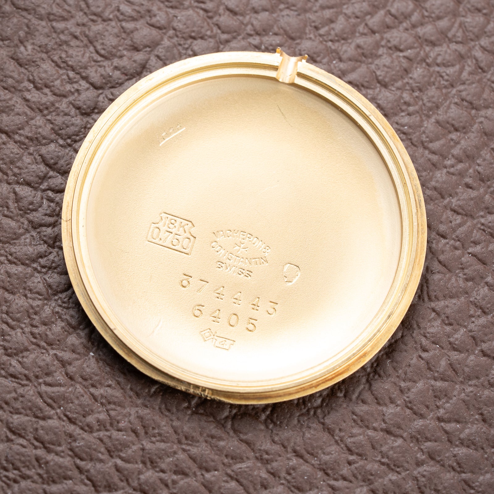 Vacheron Constantin Patrimony Dress Watch Ultra Thin Small Seconds 18K Yellow Gold Ref. 6405 from 1960s