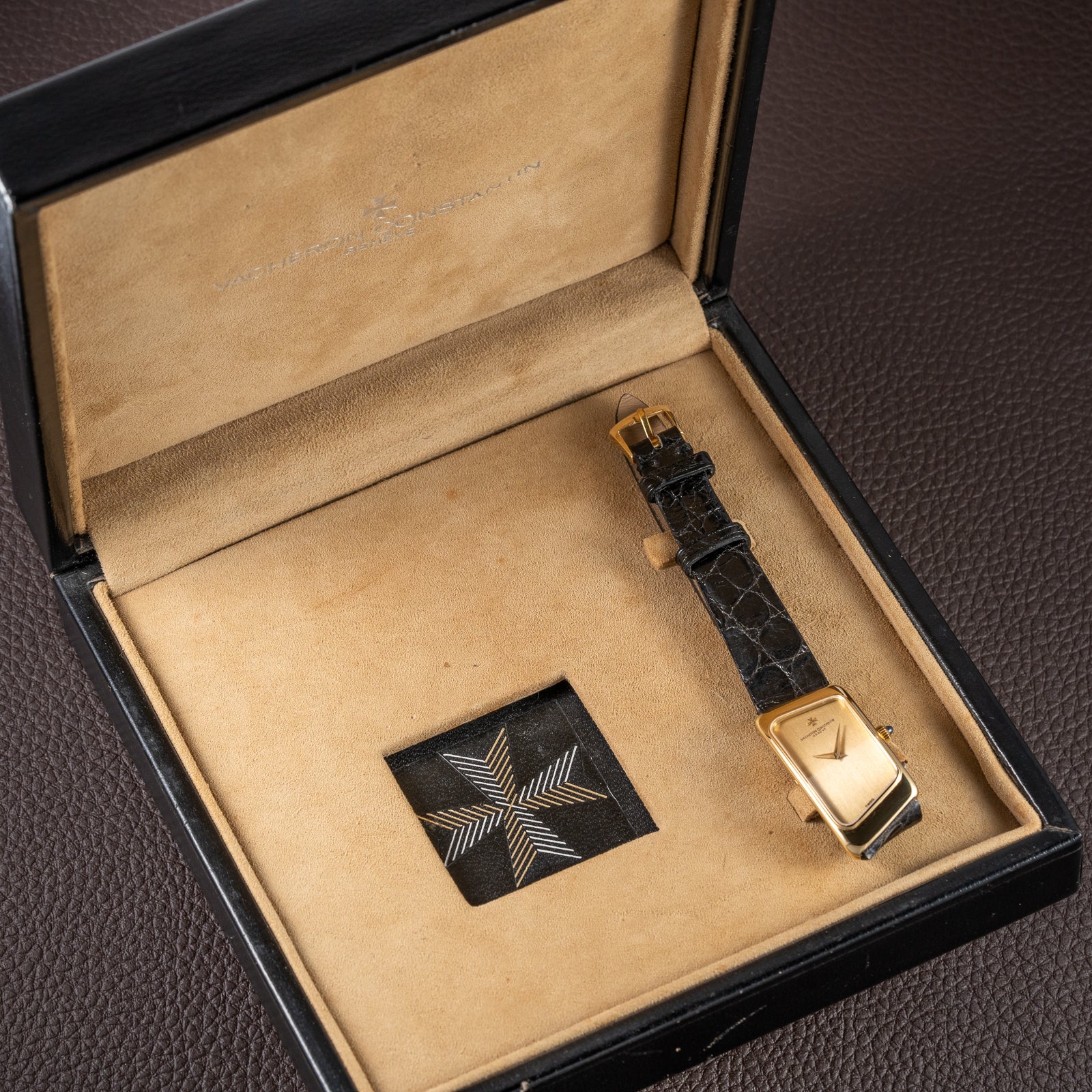 Vacheron Constantin “Prestige de la France” 18K Yellow Gold Full Set from 1977 Ref 15207