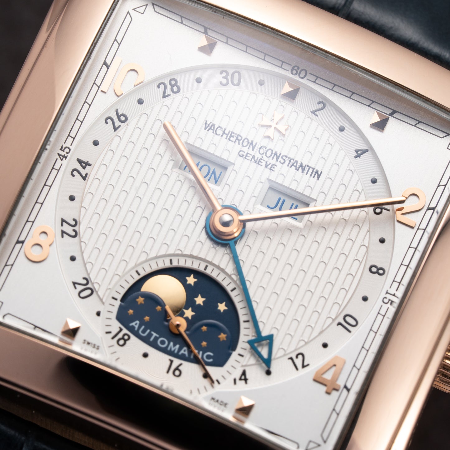 Vacheron Constantin Toledo 1952 Historiques Triple Calendar Moonphase 18K Rosé Gold Ref. 47300/000R from 2009
