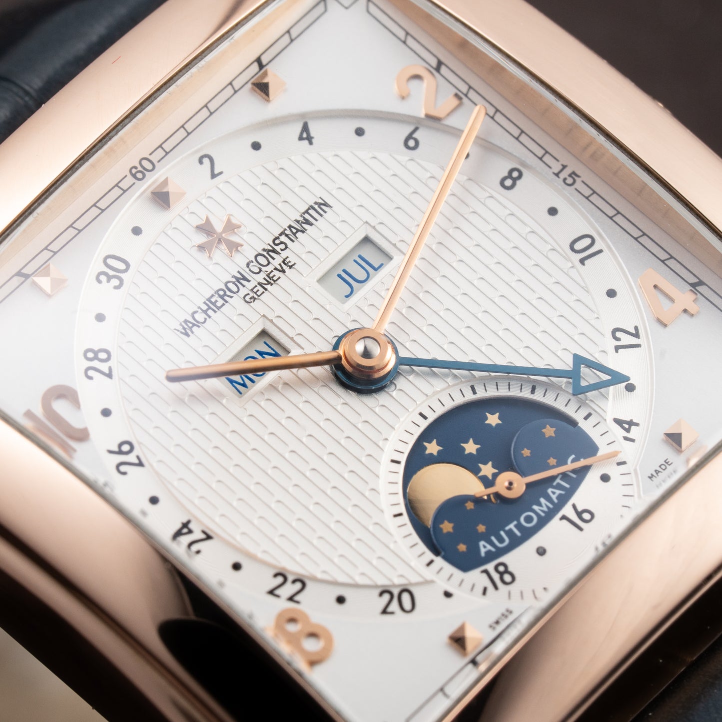 Vacheron Constantin Toledo 1952 Historiques Triple Calendar Moonphase 18K Rosé Gold Ref. 47300/000R from 2009