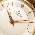 Zenith Early Automatic Bumper 'Egg dial' Jumbo Cal. 133.8 from 1950s