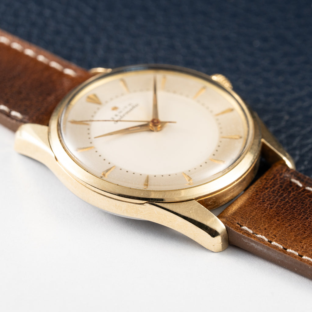 Zenith Early Automatic Bumper 'Egg dial' Jumbo Cal. 133.8 from 1950s