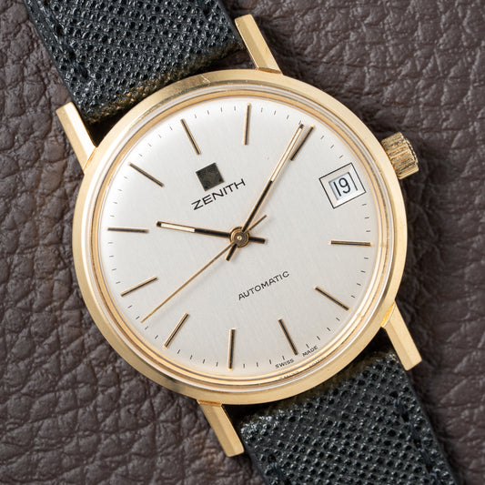 Zenith Automatic Surf 18K Date Ref 30.0320.3.80 from 1970s