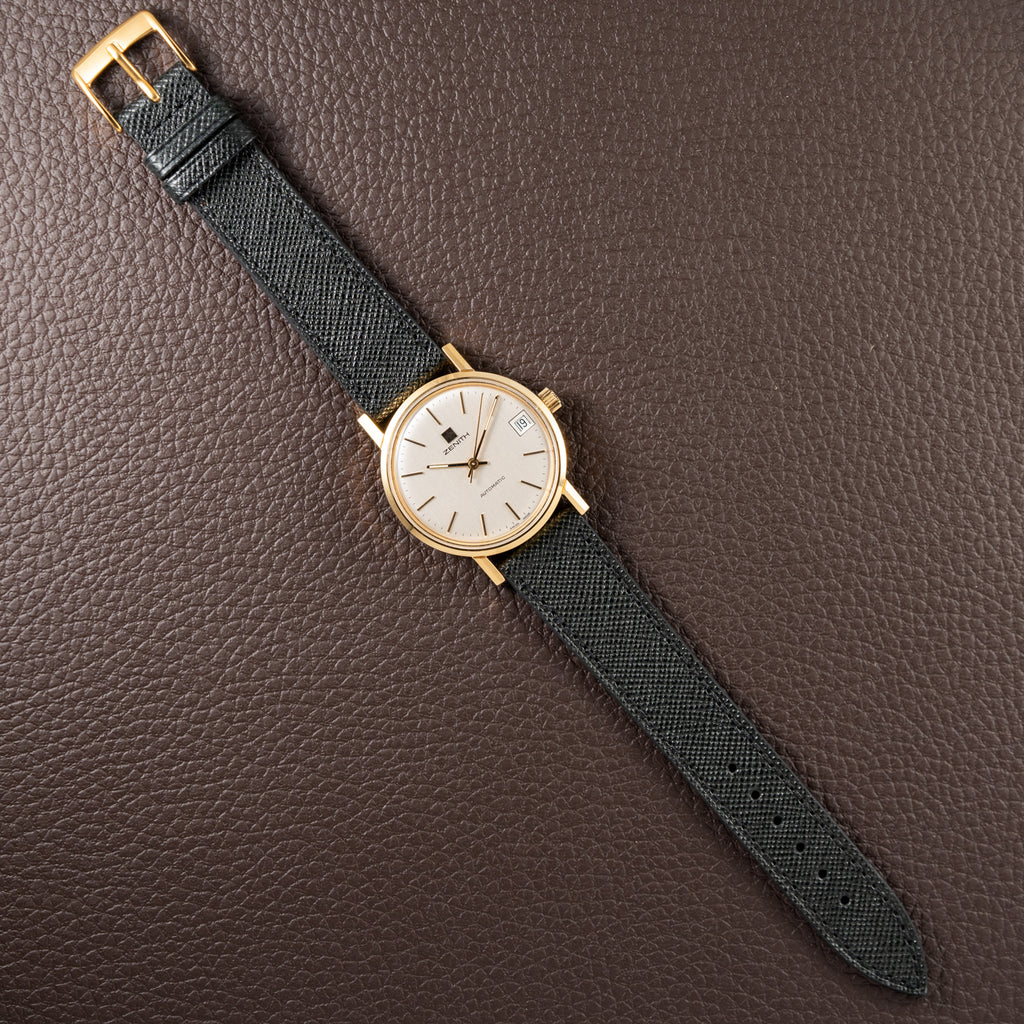 Zenith Automatic Surf 18K Date Ref 30.0320.3.80 from 1970s
