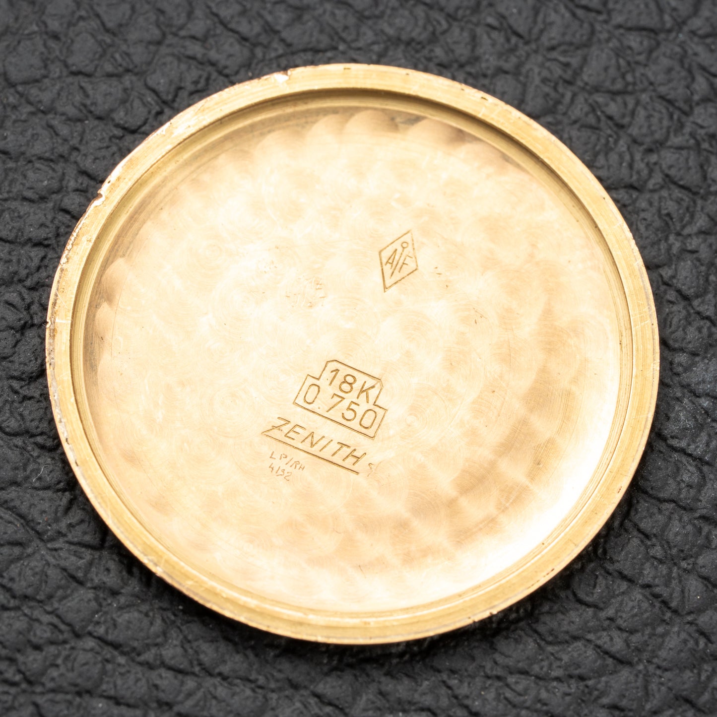 Zenith Dress Watch Ultra-Thin “Pink on Pink” 18K Rosé Gold with Spider Lugs from 1950s