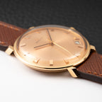 Zenith Dress Watch Ultra-Thin “Pink on Pink” 18K Rosé Gold with Spider Lugs from 1950s