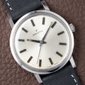 Zenith Dress Watch Stainless Steel Manual Wind Calibre 2542 Circa 1960s