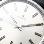 Zenith Dress Watch Stainless Steel Manual Wind Calibre 2542 Circa 1960s