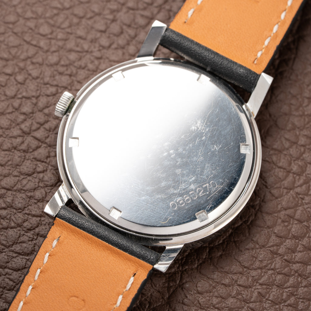 Zenith Dress Watch Stainless Steel Manual Wind Calibre 2542 Circa 1960s