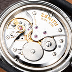 Zenith Dress Watch Stainless Steel Manual Wind Calibre 2542 Circa 1960s