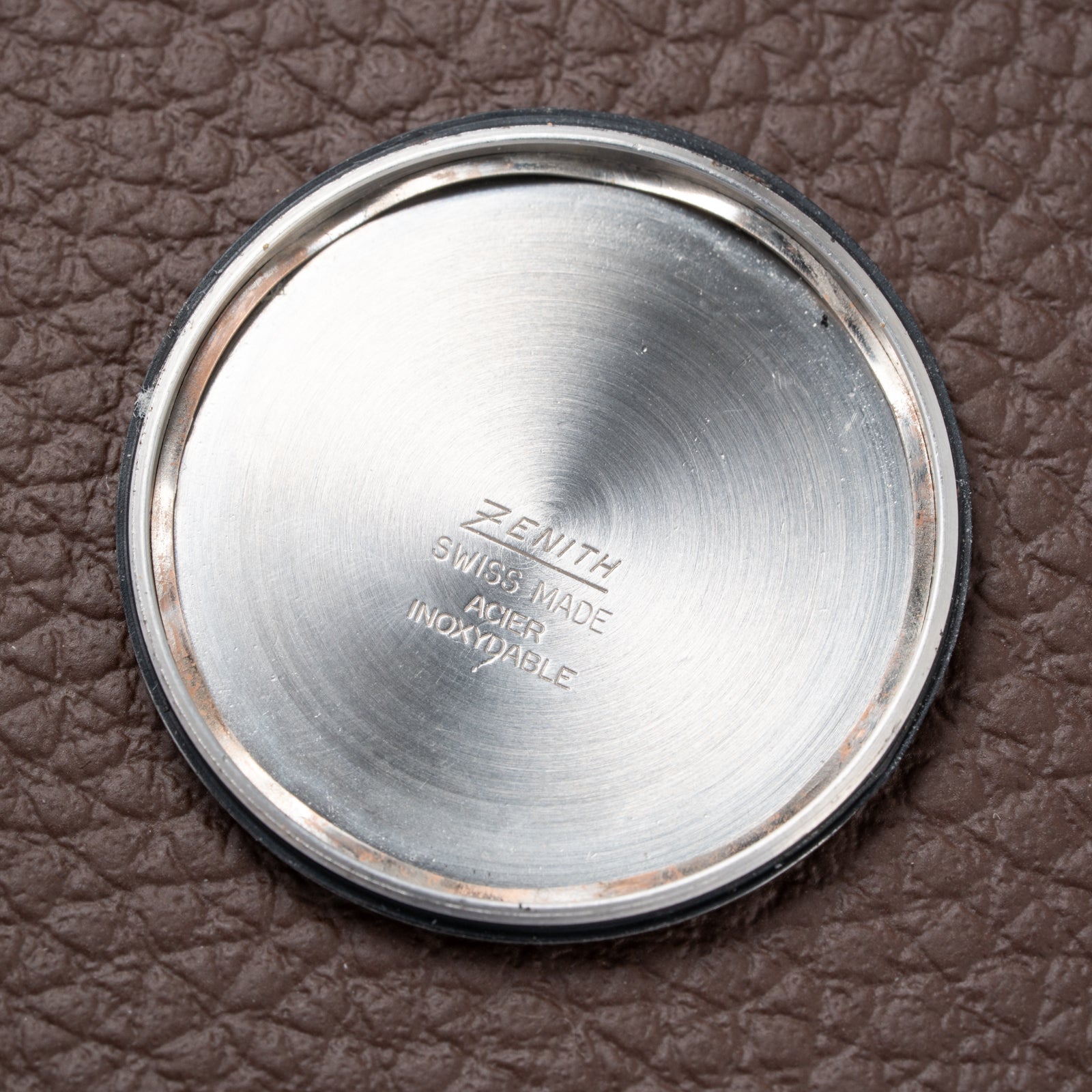 Zenith Dress Watch Stainless Steel Manual Wind Calibre 2542 Circa 1960s