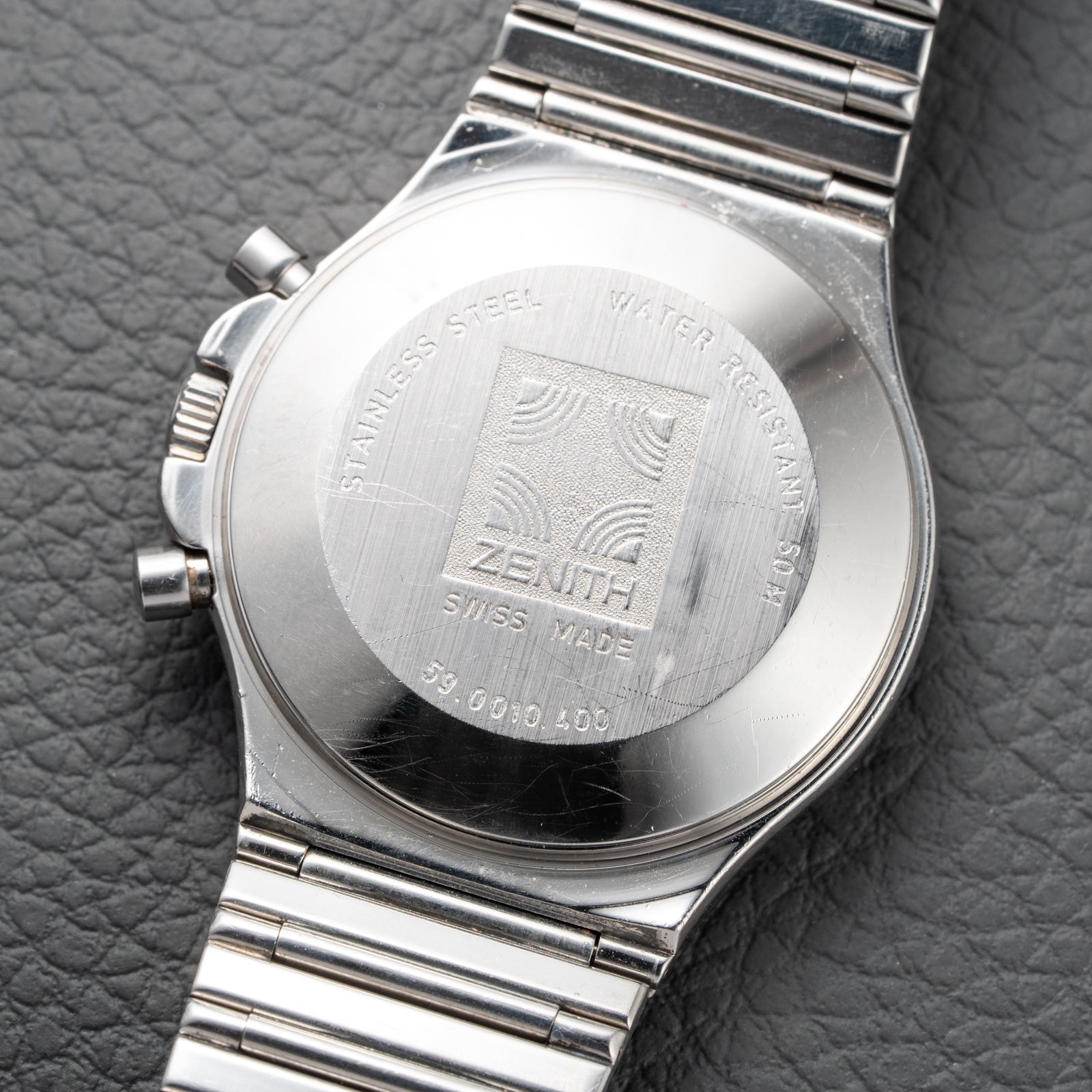 Zenith El Primero Chronograph Pacific Black Gilt Dial Ref. 59.0010.400