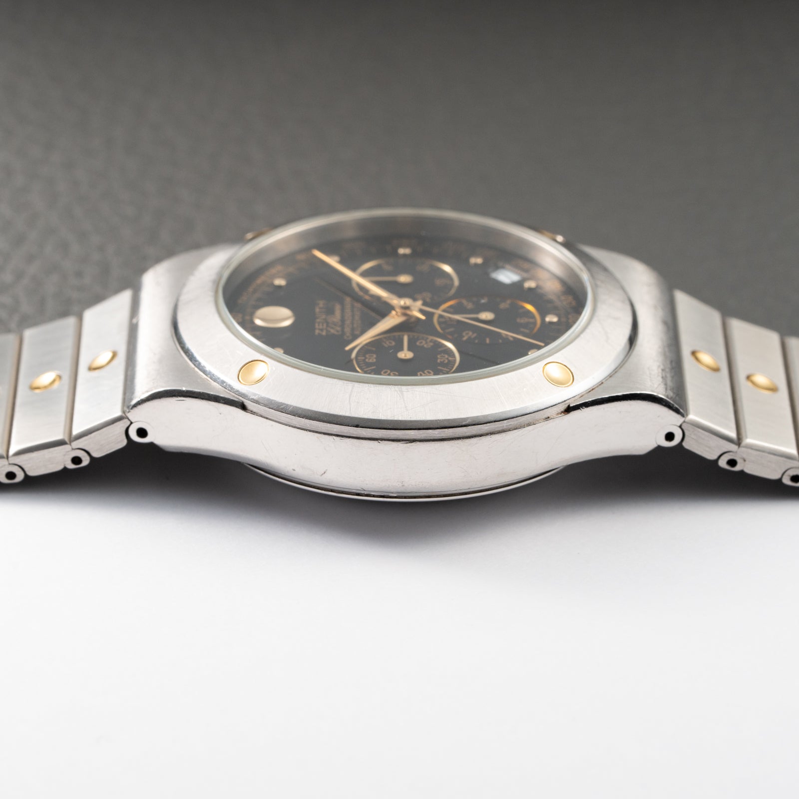 Zenith El Primero Chronograph Pacific Black Gilt Dial Ref. 59.0010.400