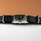 Zenith Oversized Tank with Black Gilt Radium Dial 1930/40s